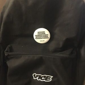 VICE Media Limited Edition bookbag w/ Viceland pin